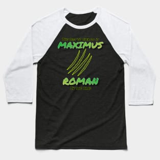 Neon Roman Baseball T-Shirt